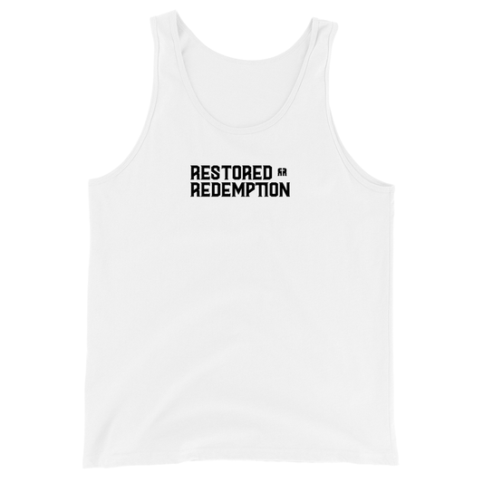 White Restored Redemption Tank Top